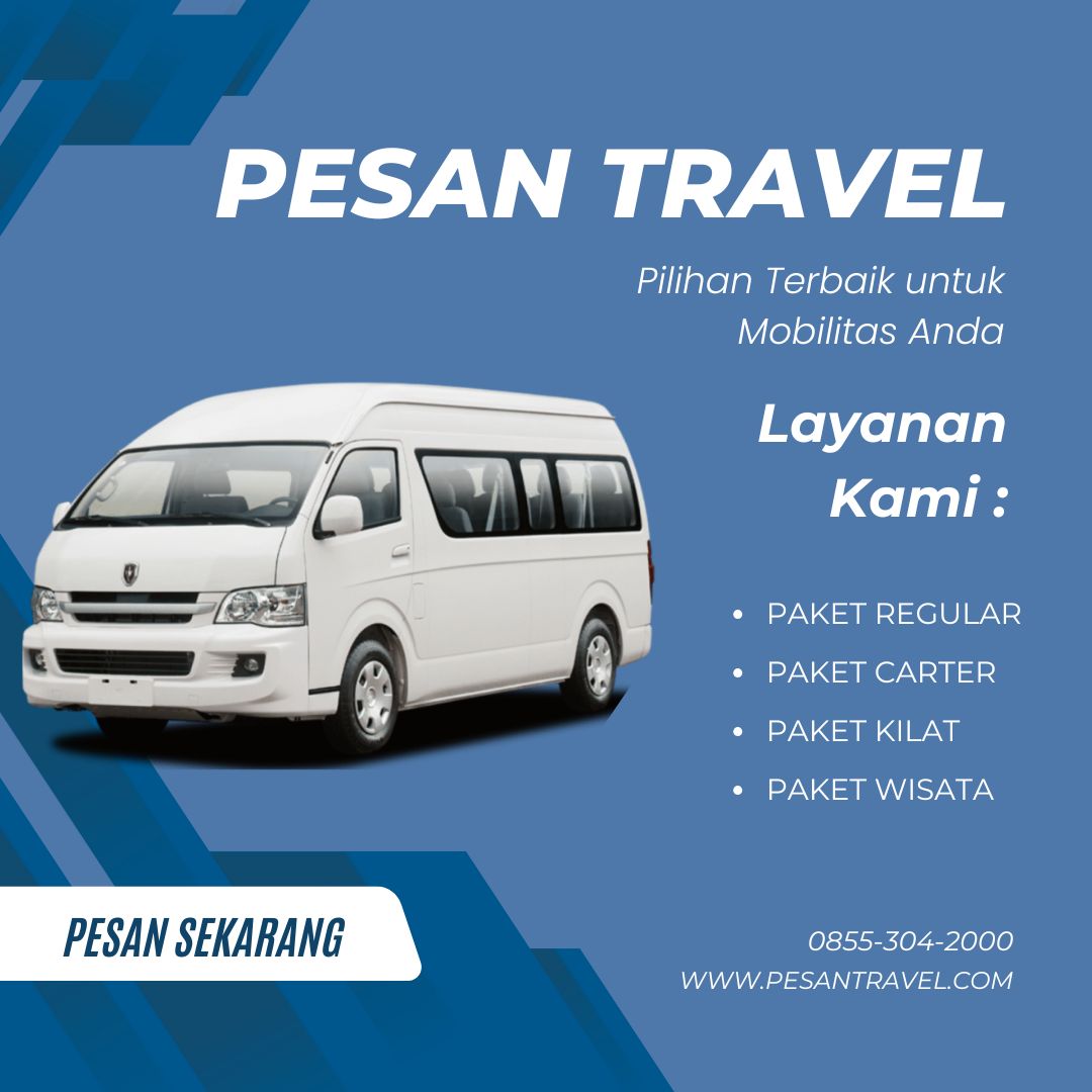 Travel Jakarta Jogja Terdekat dan Pemesanan Tiket Mudah WA 08553042000