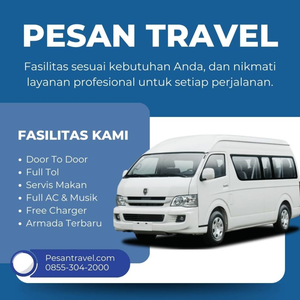 Travel ke Jogja dari Jakarta Berangkat Setiap Hari WA 08553042000