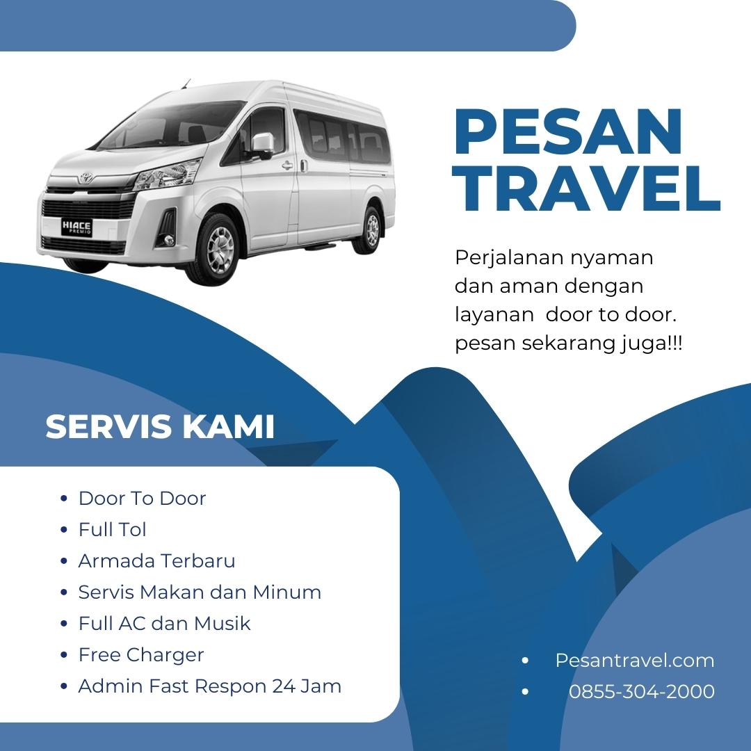 Travel Jakarta Jogja Harga Termurah Langsung WA 08553042000