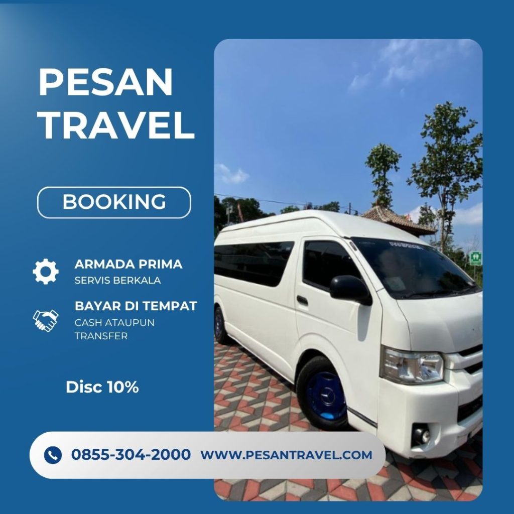 Harga Travel Jogja Jakarta Mulai 300rb WA 085530420000