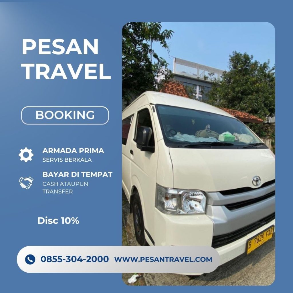 Travel Jogja ke Jakarta Murah dan Efisien WA 08553042000