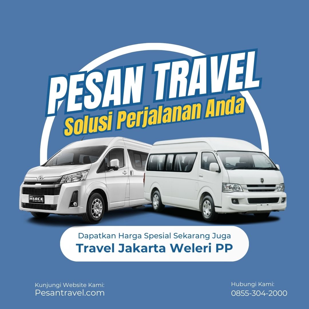 Travel Jakarta Weleri Nyaman & Door to Door 08553042000