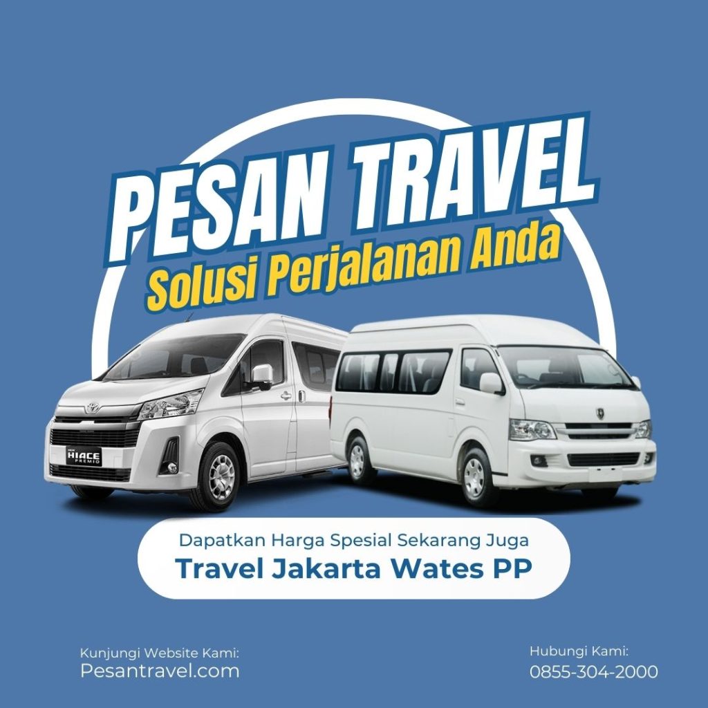 Travel Jakarta Wates PP Murah dan Eksekutif 08553042000